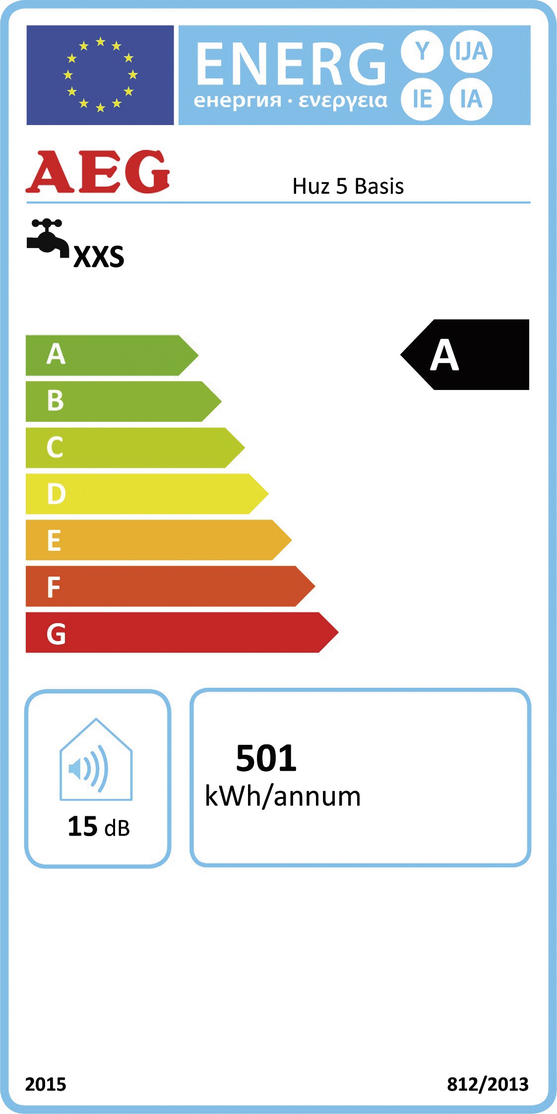 Warmwasserspeicher elt 2k 5l A Niederdr 230V 2kW