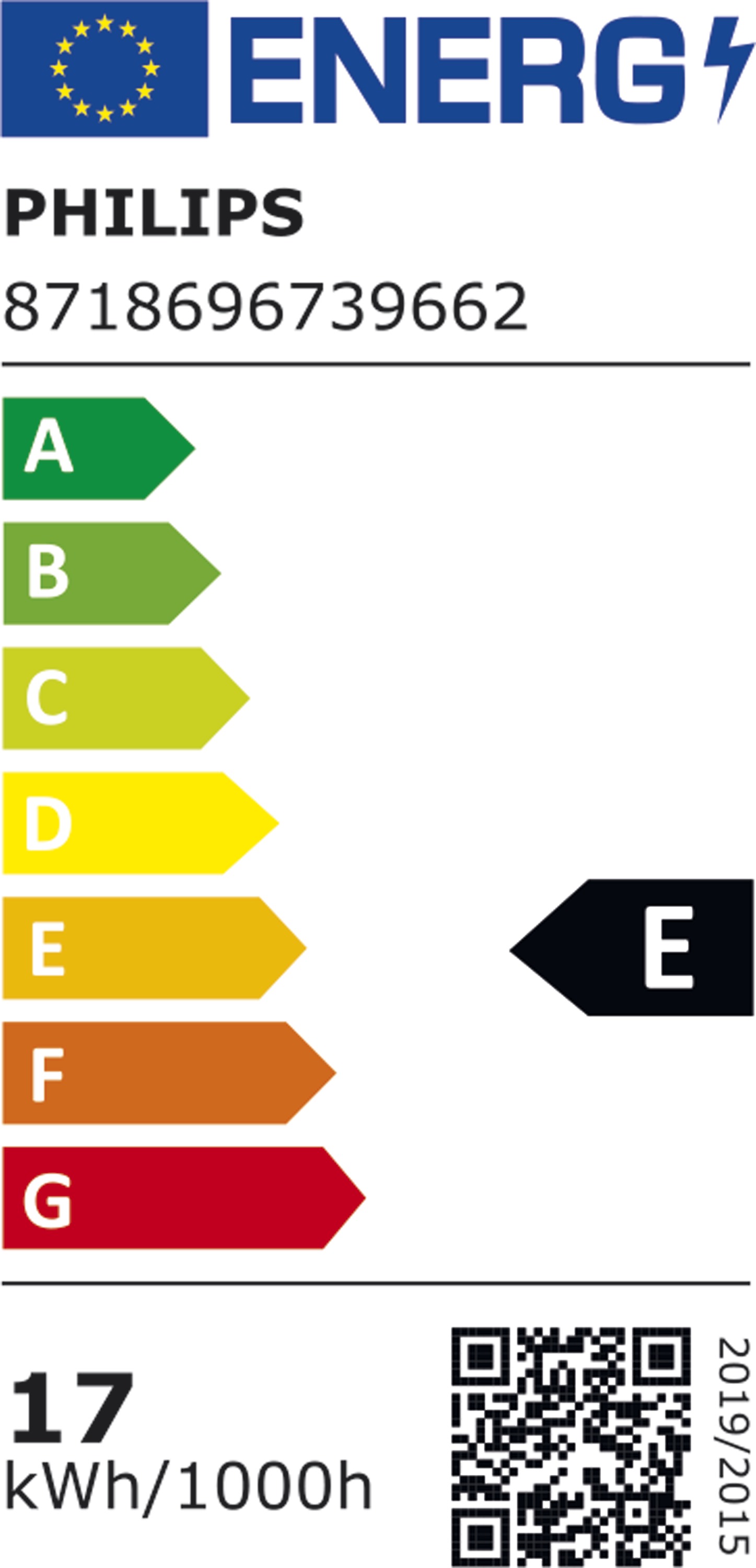 LED-Röhrenlampe 2G11 CorePro 16,5W 3000K ws 2000lm opal 160° AC Ø55x317mm 53-77V