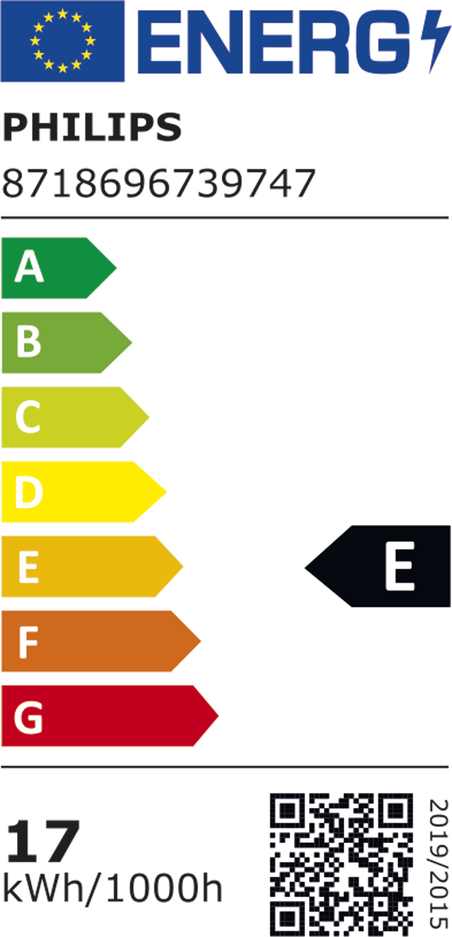 LED-Röhrenlampe 2G11 CorePro 16,5W 4000K ws 2100lm opal 160° AC Ø55x317mm 53-77V