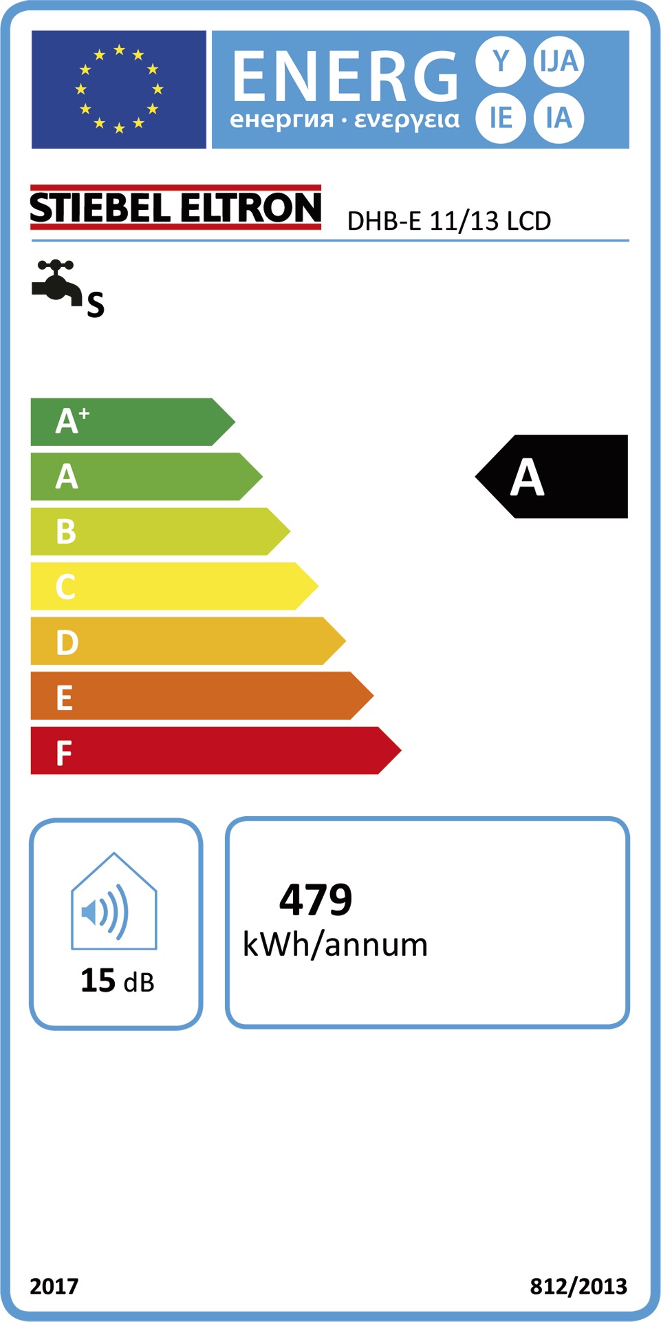 Durchlauferhitzer elektr 13,5kW stufenl m.Display digi man Übertisch/Untertisch