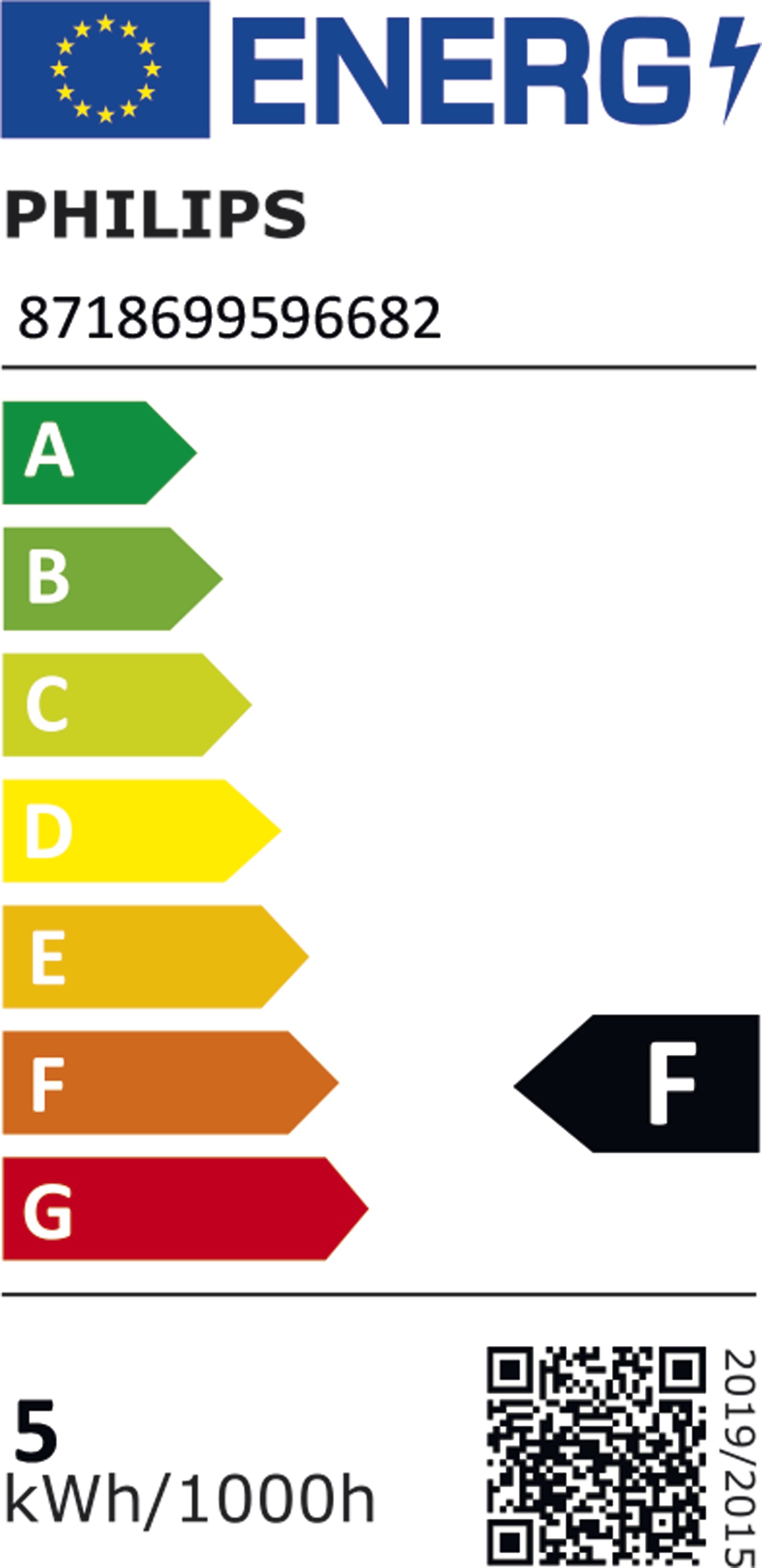 LED-Röhrenlampe G23 CorePro 5W 4000K ws 550lm F opal 120° AC Ø31x166mm 220-240V