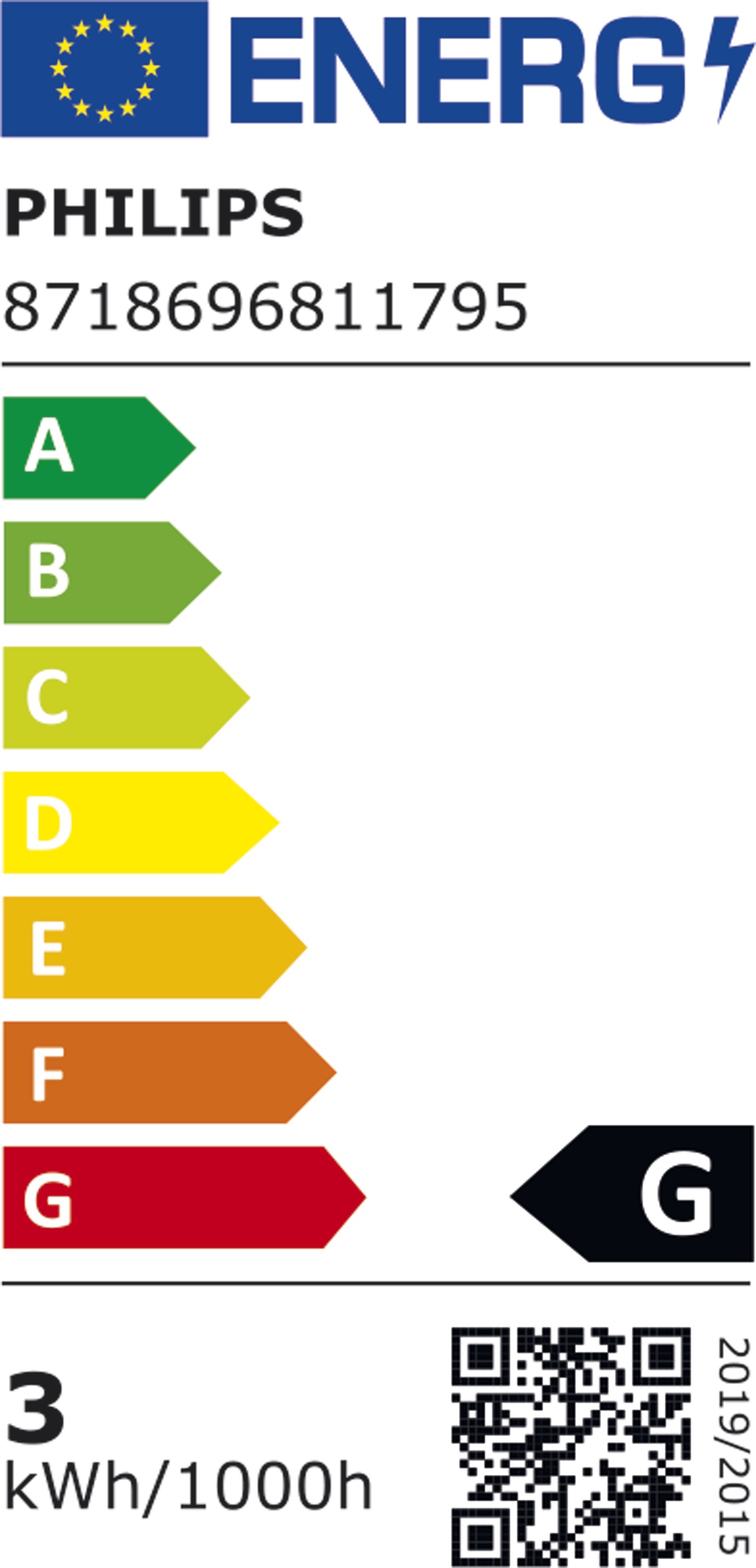 LED-Reflektorlampe E27 CorePro R63 3W ws 2700K 210lm G 36° AC Ø63x102mm 220-240V