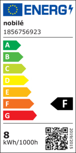 LED-Einbaustrahler 8W 3000K 700lm Konv ni 1LED Alu IP40 gebürstet Ø/EB68mm