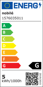 LED-Panel 5W 4000K 430lm ws Konv IP44 Ø85x20mm