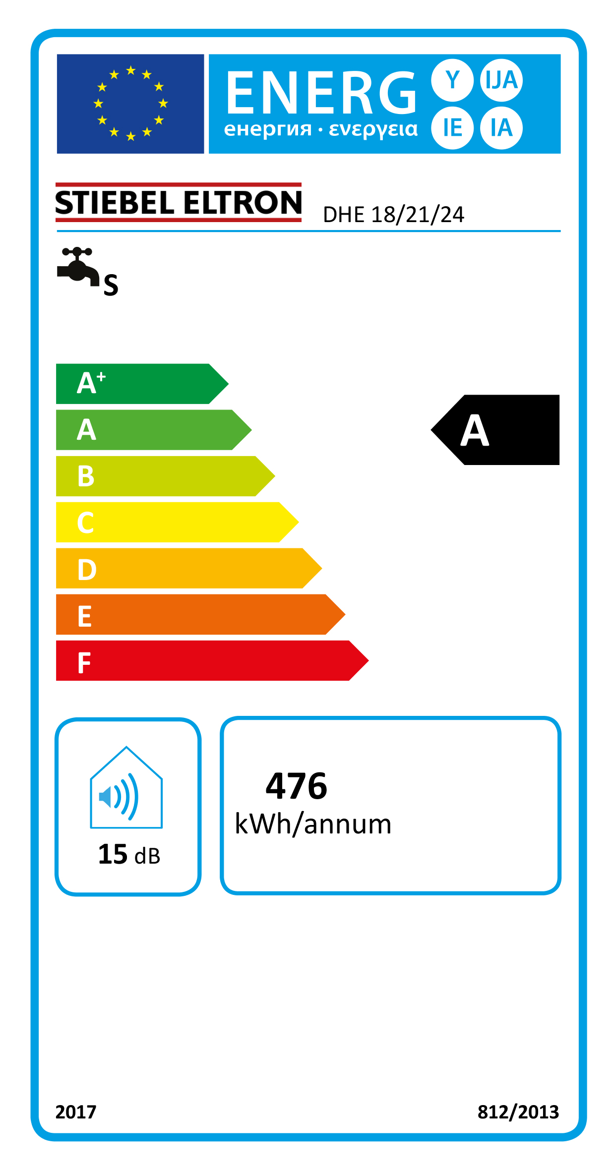 Durchlauferhitzer elektr 24kW m.Display digi man Übertisch/Untertisch A