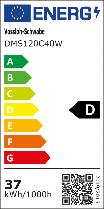 LED-Wandstrahler 53W Monoflood 3 4000K 5035lm Konv 1LED Alu IP65 sw mt