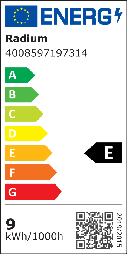 LED-Röhrenlampe G13 7,5W 3000K 1000lm E ws mattiert 190° AC Ø27,8x600mm 220-240V