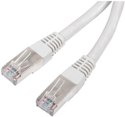 Patchkabel Cat6A 1m gr S/FTP RJ45 AWG27