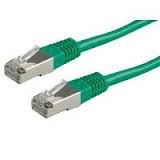 Patchkabel Cat6A 0,5m gn S/FTP RJ45 AWG27