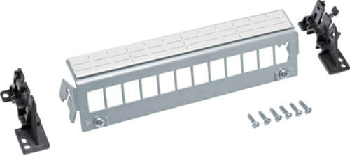 Patchpanel 12Ports Hutschiene 60x226x45mm