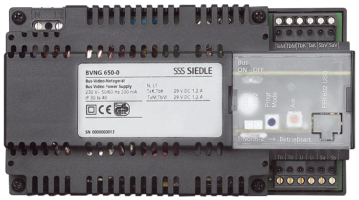 Steuergerät Video 29V DC Bus Türöffn IP20 Integrierte Türöffnerschaltung