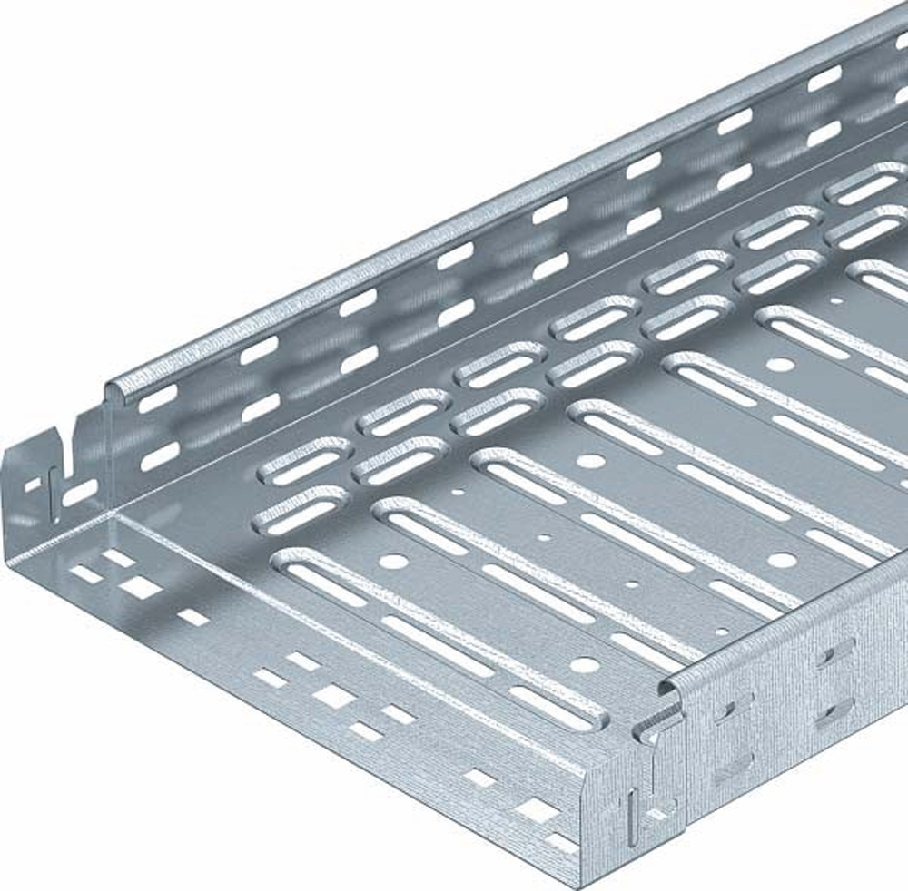 Kabelrinne RKSM-Serie 60x200x0,75mm Rinne int.Verb 3050mm Seitenl 11800qmm