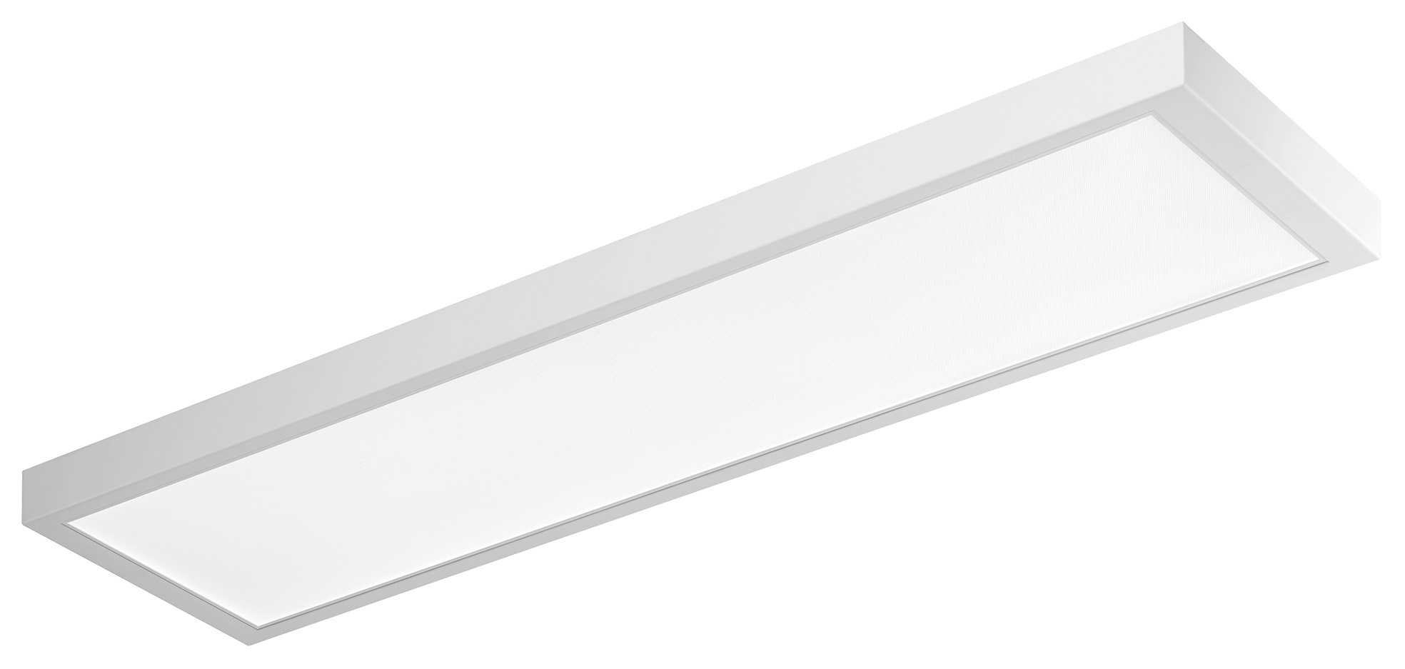 LED-Deckenanbauleuchte 36W 4000K 4000lm ws Konv 1225x325x43mm