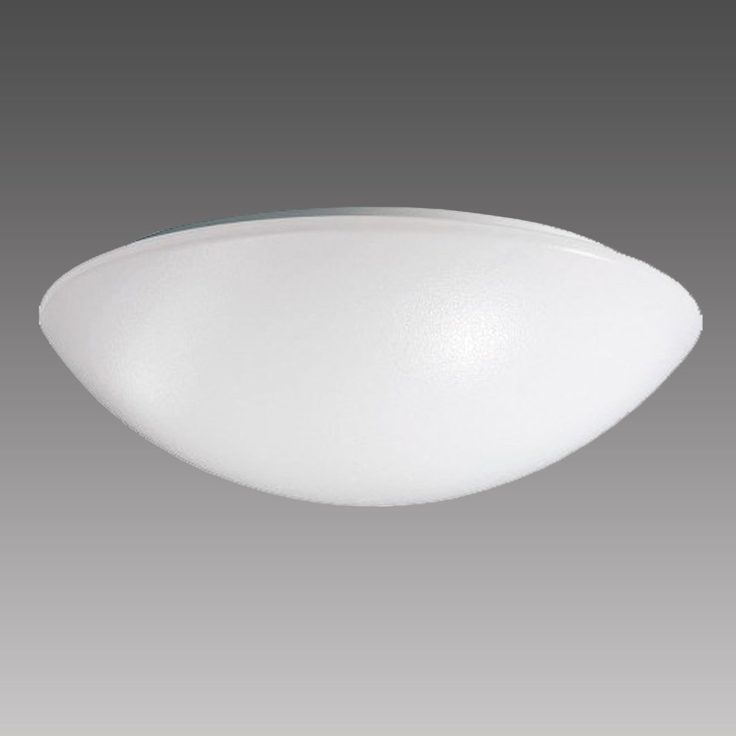 LED-Anbauleuchte AW55K 12W 3000K 1036lm ws Konv IP40 Ø375x125mm