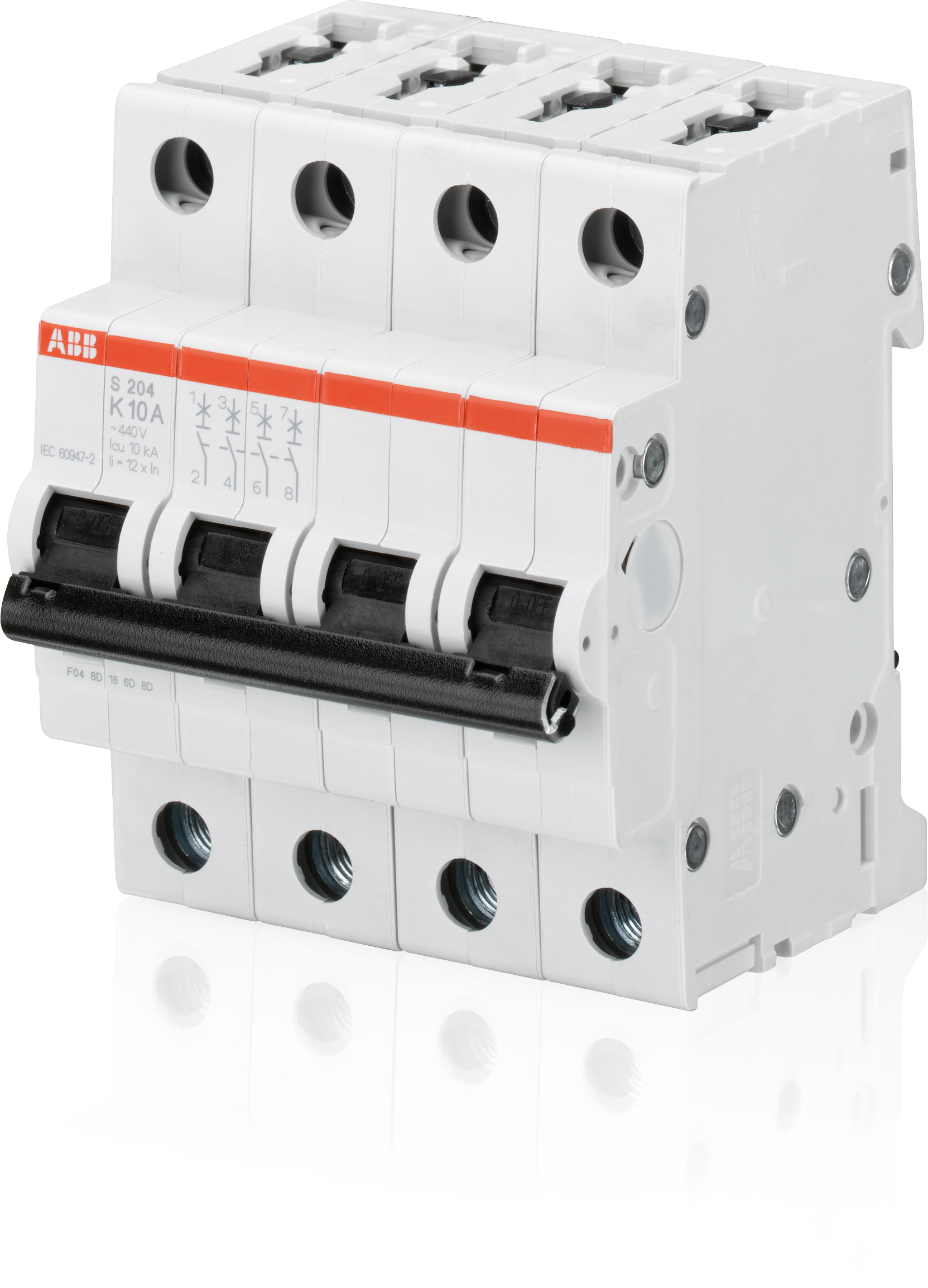 Leitungsschutzschalter AC C 20A 3+N 400V 4TE 50Hz Zusatzeinrichtungen möglich