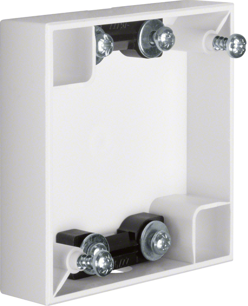 Gehäuse AP 1f Kst polws INTEGRO AP-Geh FLOW/PURE glz IP20