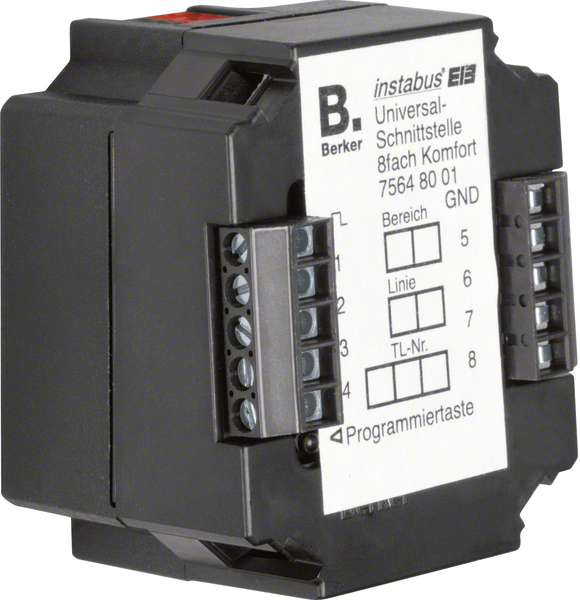 Binäreingang KNX UP LED 8f m.LED-Anz
