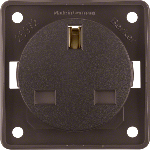 Steckdose 1f br mt INTEGRO Einb BS IP20