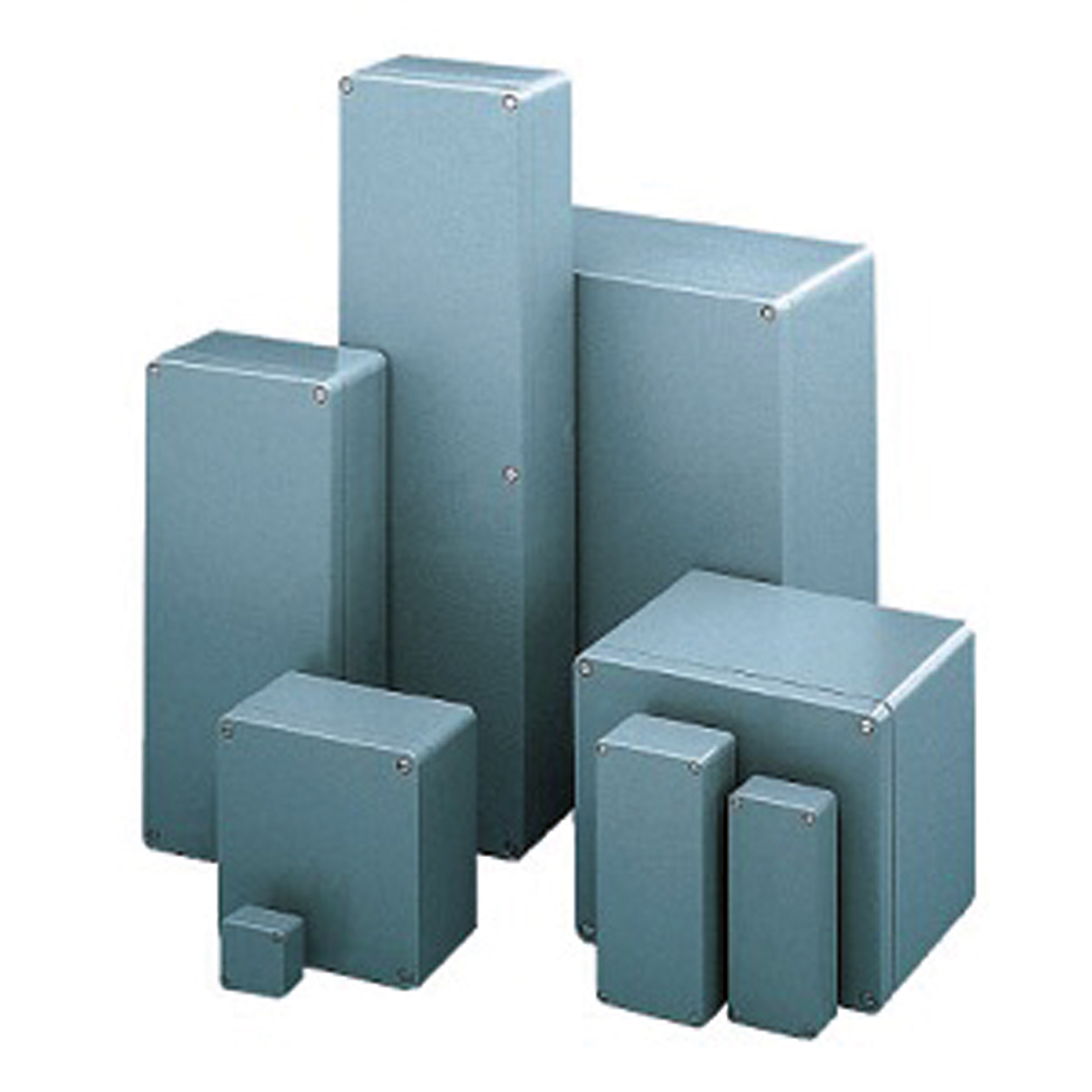 Leergehäuse Alu IP66 B122xH90xT122mm geschl