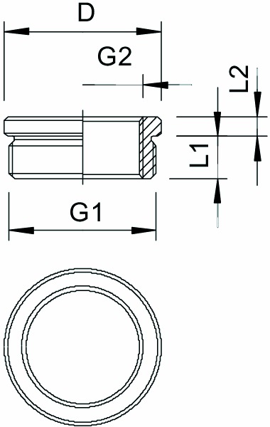 Reduzierring Ms M16/M12 vernick