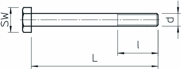 Sechskantschraube SKS-Serie M12x100mm SKT-Schr m.Mutter Mit Unterlegscheibe