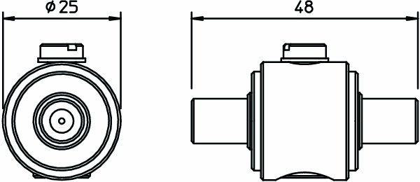 Kombiableiter 0,8V 800Va-a 800Va-e 2,5kA Kabeladapter F-Conn