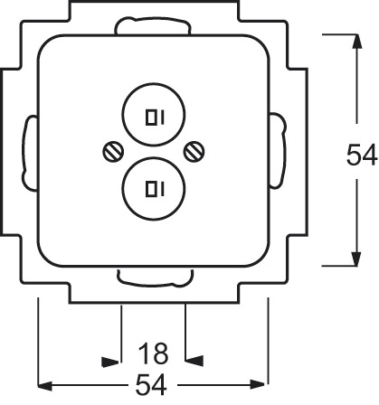 Einsatz LS 2f Reflex SI aws glz Krallen/Schraubbef