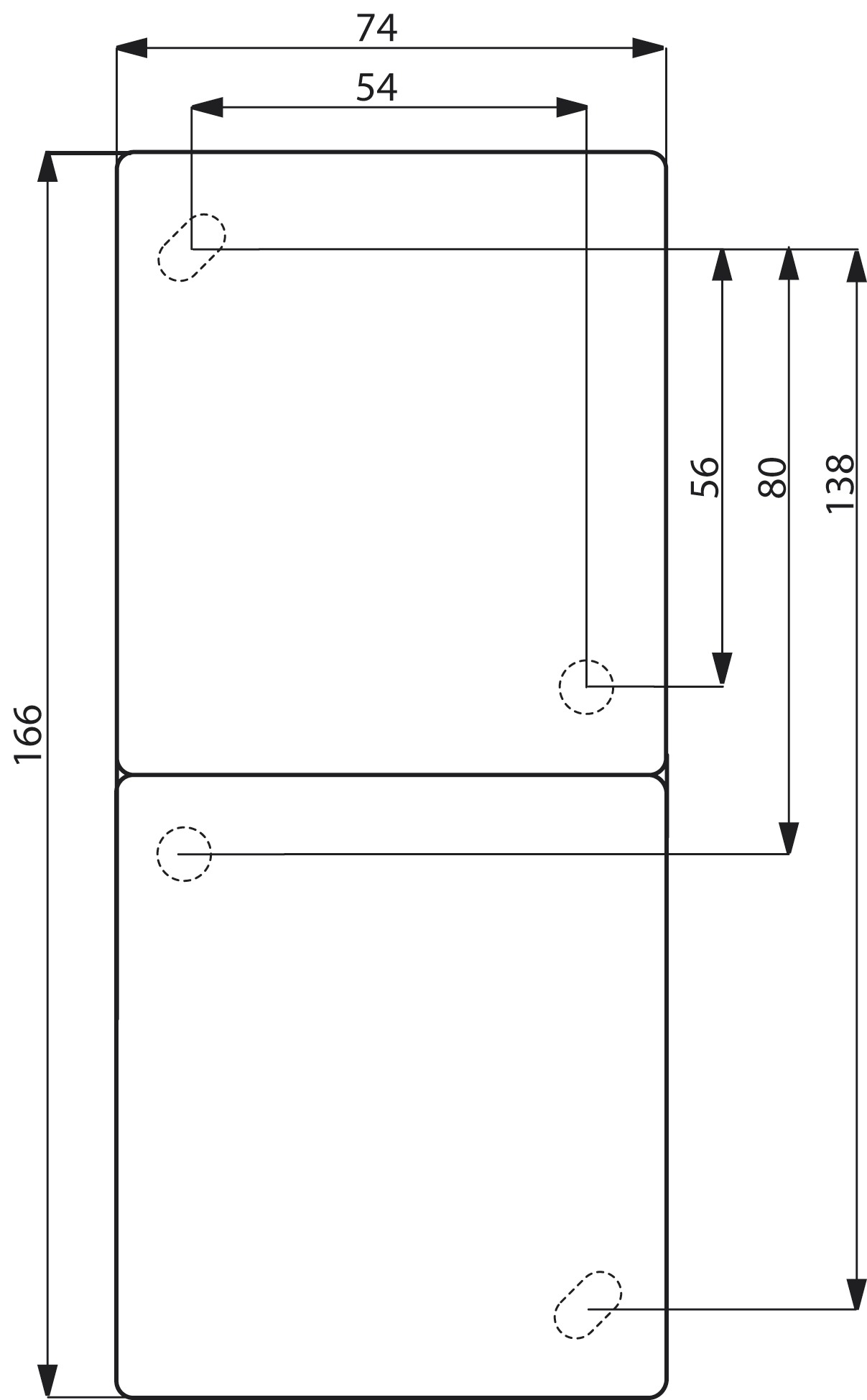 Steckdose 2f aws mt ocean AP Klappd IP44