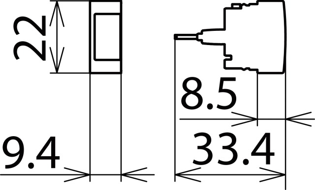 Ableiter Typ3 0-9,5VAC 0- DEHNrapid 0,4A LSA-Plus 0-14VDC 36Va-a 19Va-e