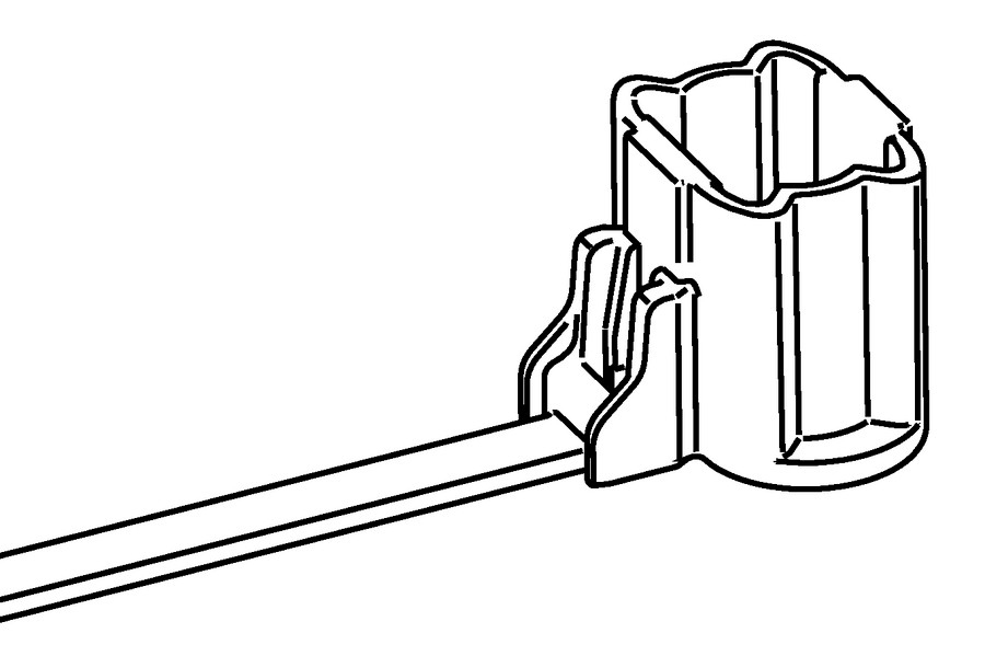 Kabelbinder L160mm sw 4,6x1,35mm PA -40-105°C Polyamid (PA) KstZunge/Nase