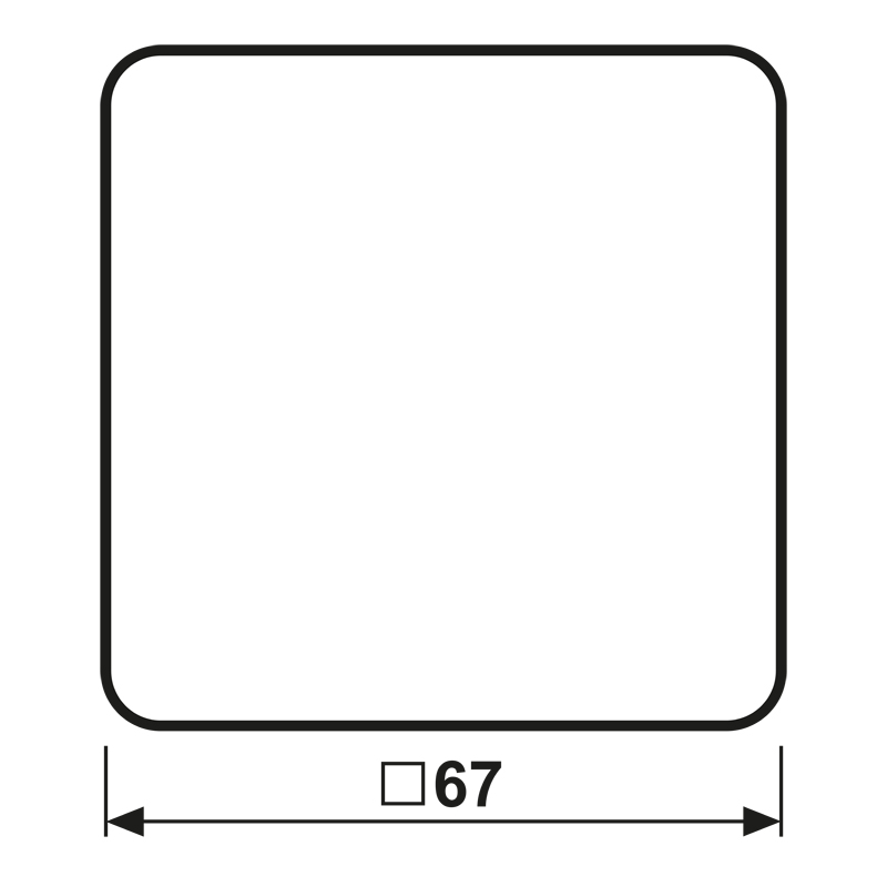 Wippe Schalter CD ws glz Klingel Symbol Klingel