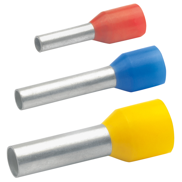 Aderendhülse 4qmm 10mm isol PP gr Cu Polypropylen (PP) verzinnt