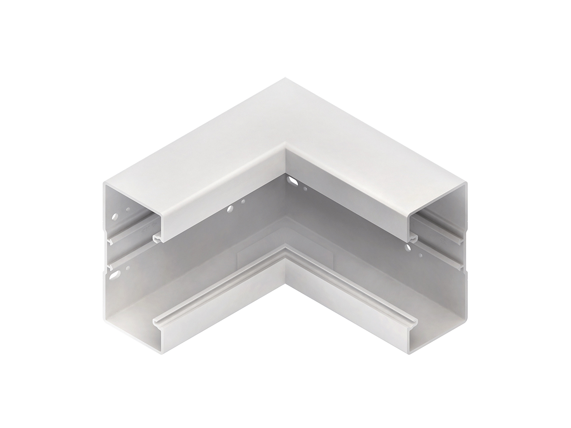 Inneneck GEB-K Kst UT 173x66mm rws unbeh RAL9010