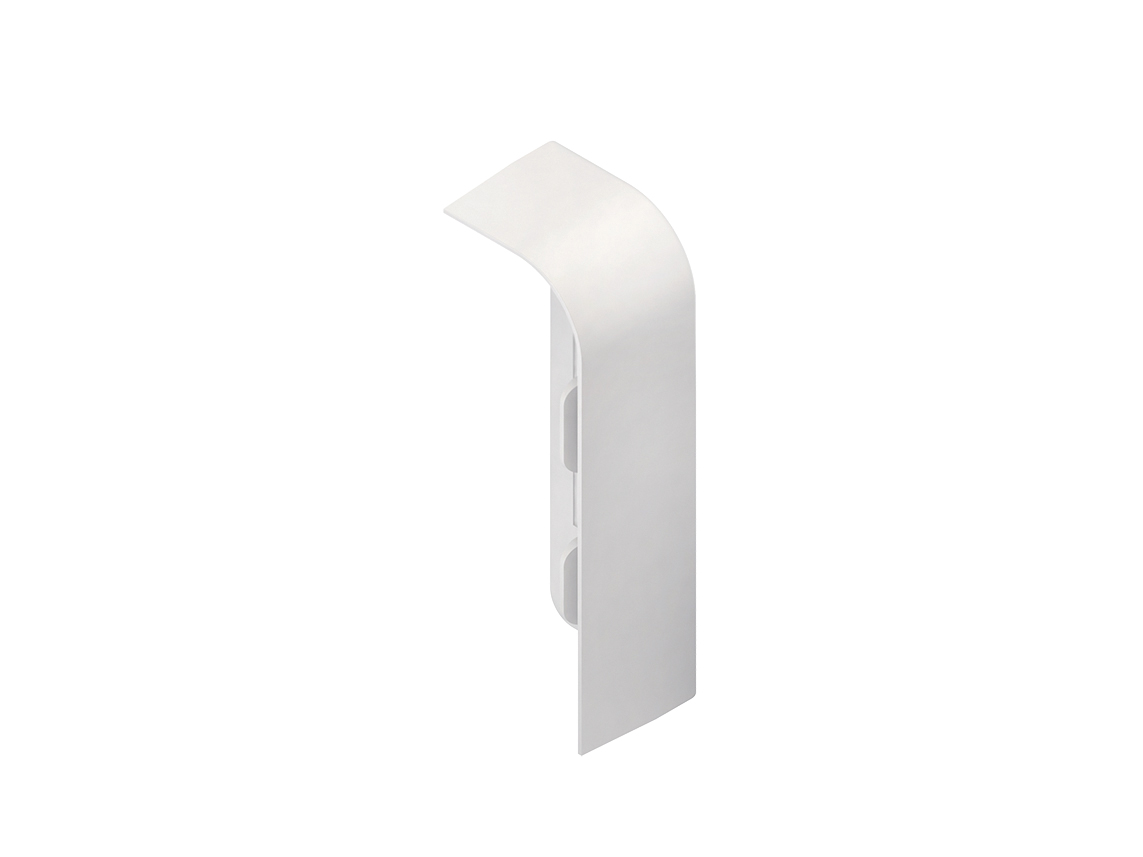 Endstück SL-K 53mm re cws RAL9001