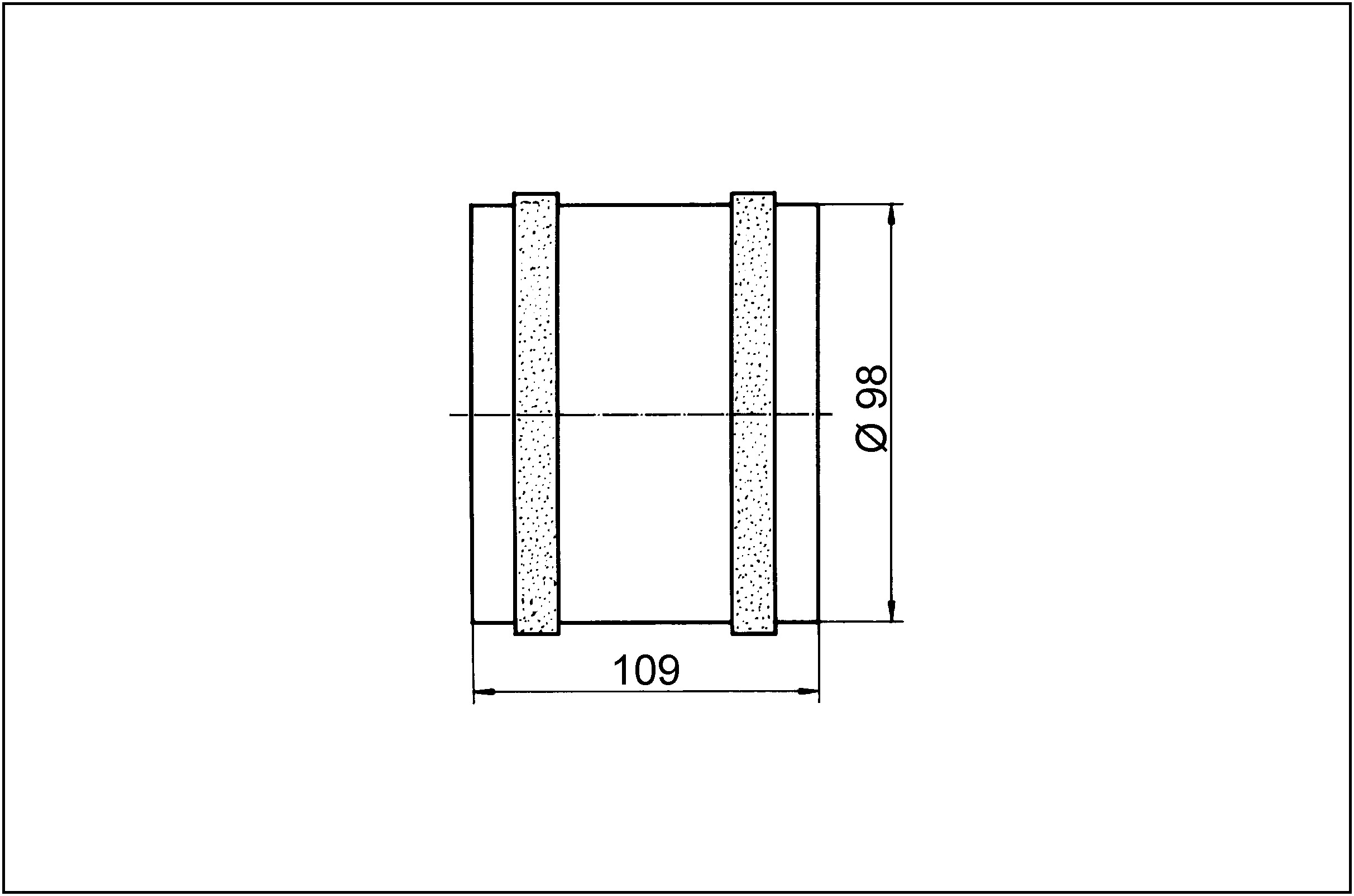 Kleinraumventilator 100mm 230V 105cbm/h UP Kst ws IP45 50Hz