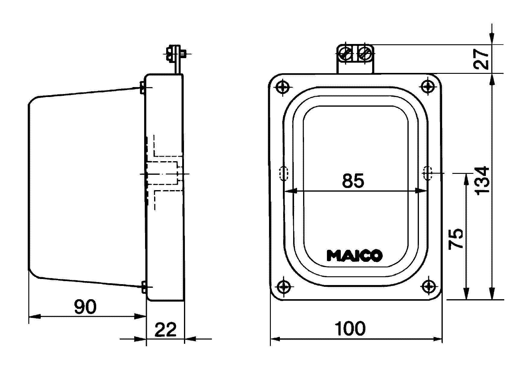 Stellmotor 230V IP65 f.Verschlussklappen