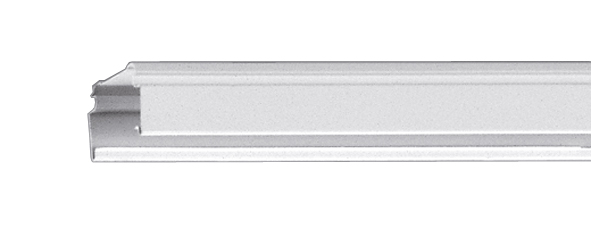 Tragschiene Lichtband 58W 5x2,5qmm IP64 ws 3-längig f.Kabelrinne Mit Kabelrinne