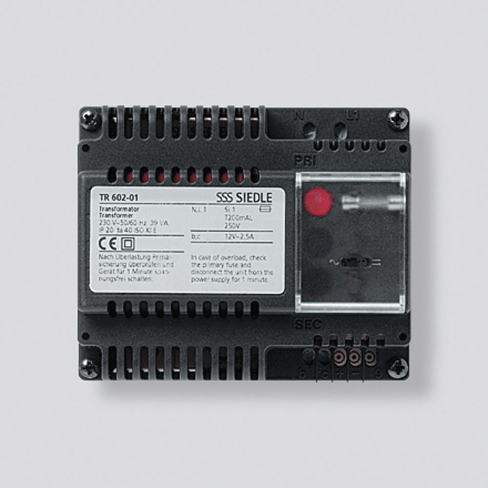 Lade-Netzteil 12V AC syst.unabh IP20