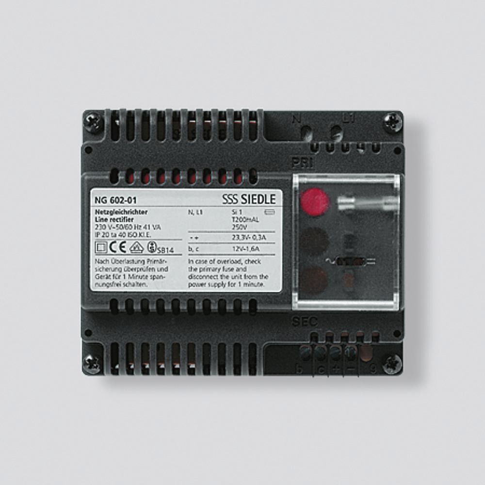 Lade-Netzteil Türstat 23, AC syst.unabh IP20 Außenstation 23,3V