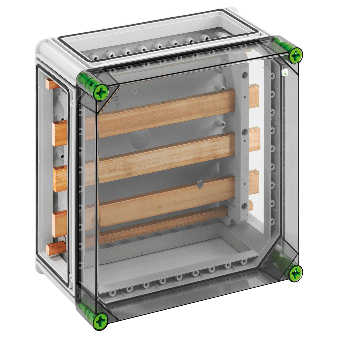 Sammelschienengehäuse Kst 630A 5p IP65 Mit Sammelschiene bestückt 320x320x179mm