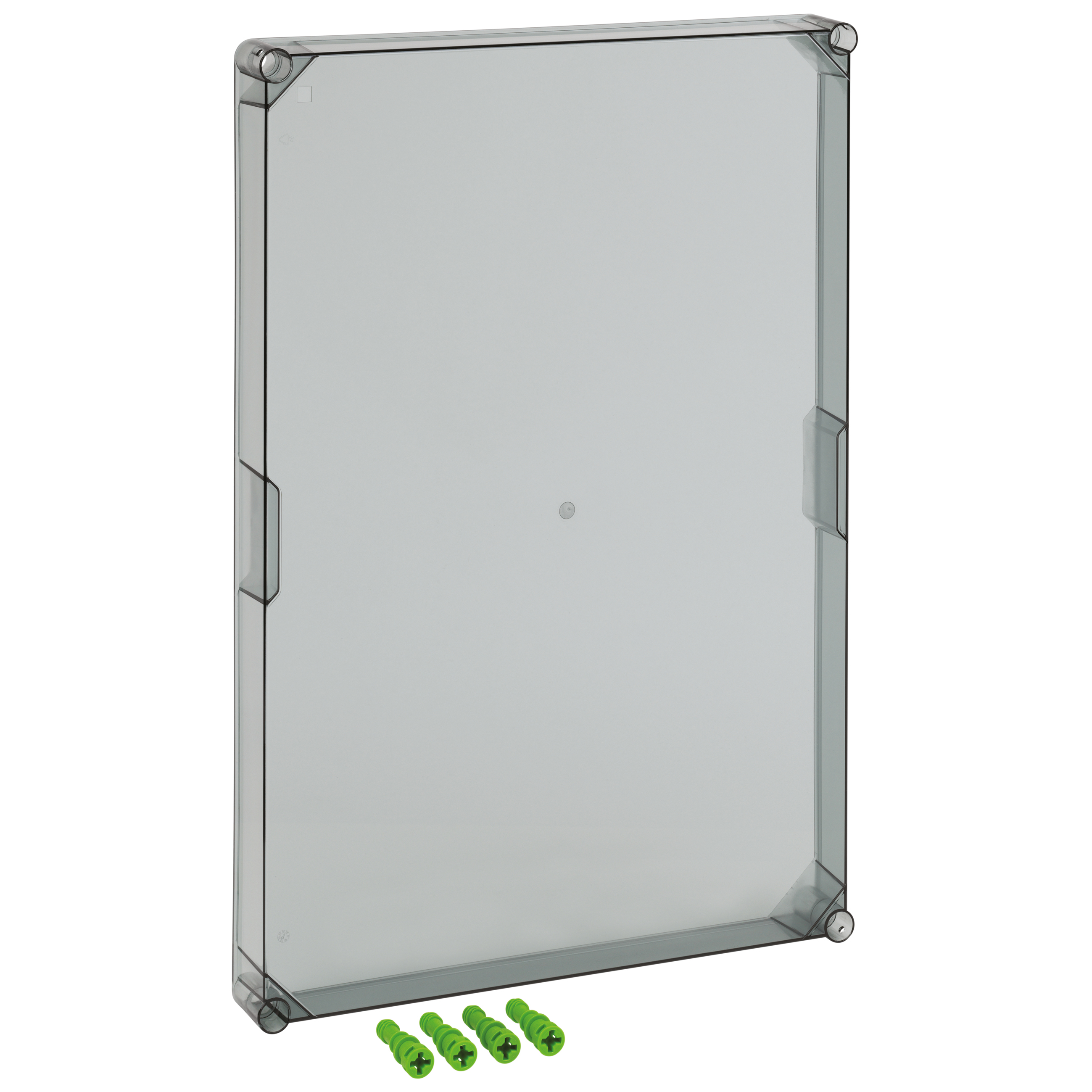 MontDeckel AP 640x440x50mm schraub tra transp rechteck