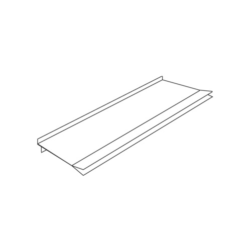 Trennwand LF-K 60mm Kst einleg Einzel sw hfr unbeh