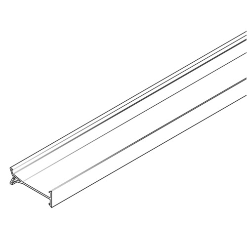 Trennwand LF-K 60mm Kst steckb Einzel stgr unbeh