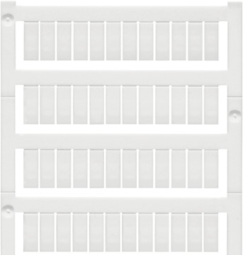 Klemmenmarkierung ws RM&#x3D;6mm unbedr