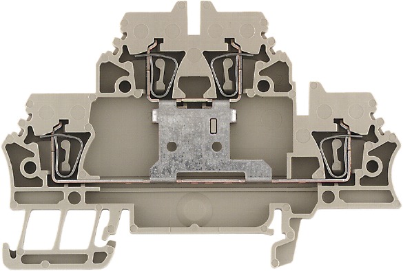 Bauelement-Reihenklemme 0,5-2,5qmm bg 1Etage 20A APL_erf. Federzugans