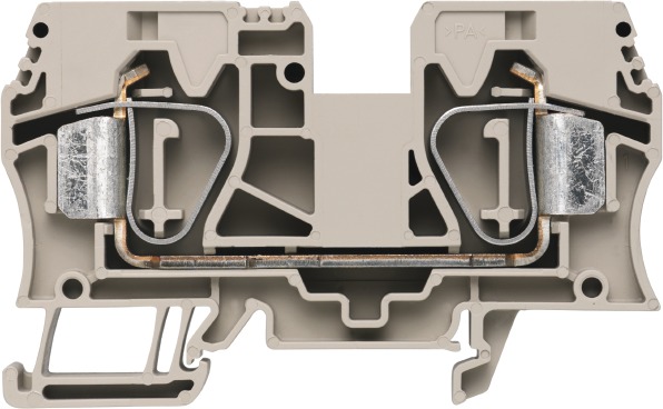 Reihenklemme 1,5-16qmm 1Etage 2kl bg 76A TS35 Hutschiene TH35