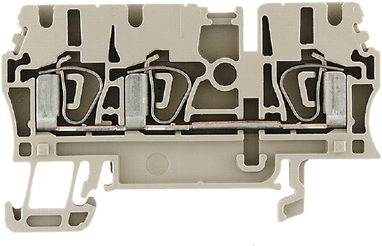 Reihenklemme 0,5-4qmm 1Etage 3kl bg 24A TS35 Hutschiene TH35