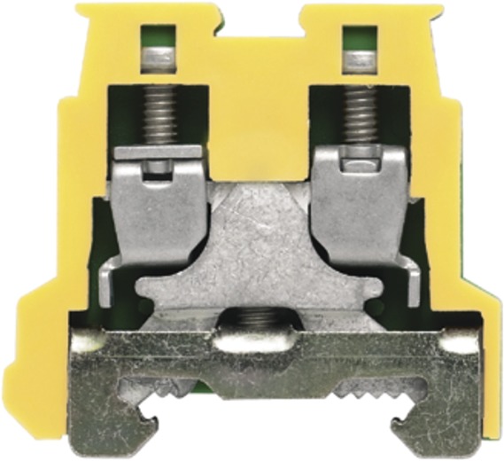 Schutzleiter-Reihenklemme 0,5-4qmm gn/ge 1Etage APL_erf. PEN-Funktion möglich