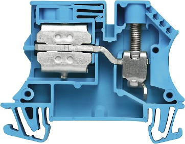 N-Trennklemme 1,5-16qmm 57A 3x10mm bl Anschlussplatte erforderlich Schraub