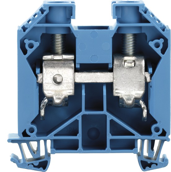 Reihenklemme 2,5-35qmm 1Etage 2kl bl 125A Direktmont